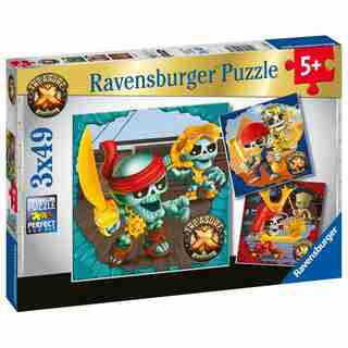 Ravensburger Puzzle Treasure X 49 Pieces Set of 3