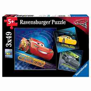 Cars 3 (3 x 49 Piece Puzzles)