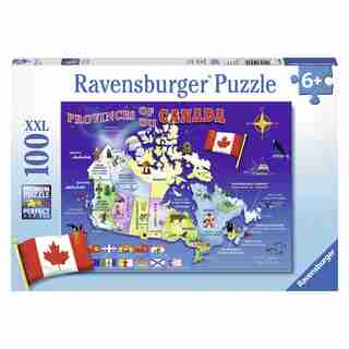 Ravensburger Map of Canada - Extra Large - 100 Piece Puzzle