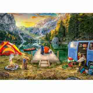 Ravensburger Calm Campsite 1000 Piece Jigsaw Puzzle