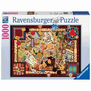 Ravensburger Vintage Games 1000 Piece Jigsaw Puzzle