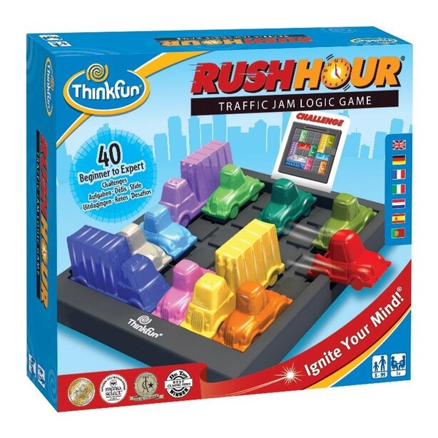 Rush Hour Sliding Block Board Game