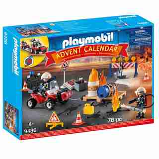 Playmobil® Advent Calendar - Fire Rescue on the Construction Site