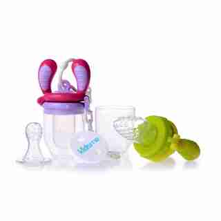 Food Feeder Starter Pack Lime/Lavender