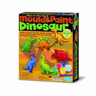 Ensemble de création de dinosaures brillant dans le noir