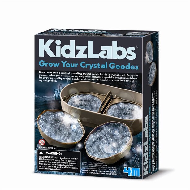 4M CRYSTAL GEODE GROWING