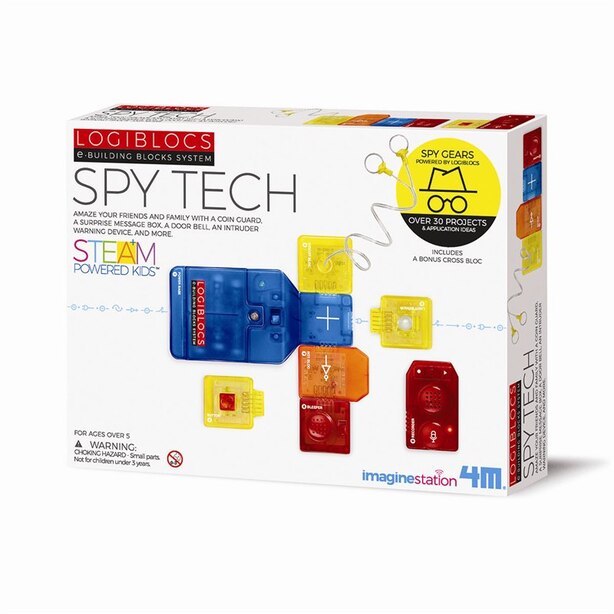 4M Logiblocs Science Kit Spy Tech