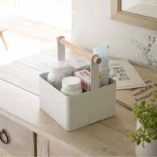 Yamazaki Tosca Small Tool Box White