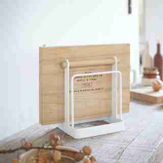 Yamazaki Tosca Cutting Board Stand White