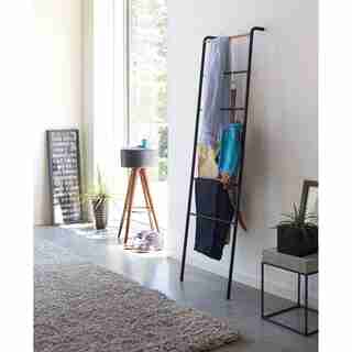 Yamazaki Tower Leaning Ladder Hanger Black