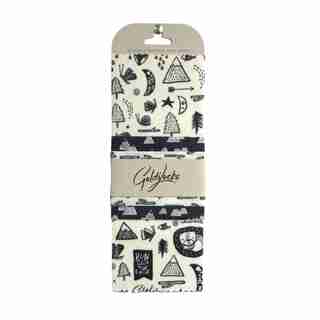 GOLDILOCKS BEESWAX FOOD WRAPS CAMPING ADVENTURE SET OF 3