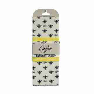 Goldilocks Beeswax Food Wraps Set of 3 - Honey Bees