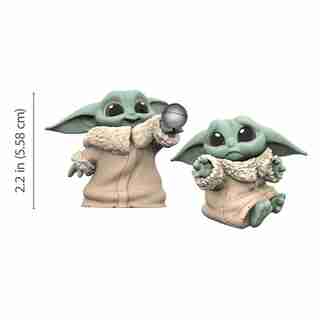 Star Wars The Mandalorian The Child Baby Bounties Mini Figures - Hold Me and Ball