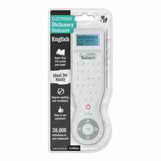 ELECTRONIC DICTIONARY BOOKMARK (ENGLISH) - WHITE