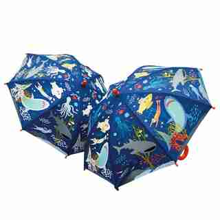 FLOSS AND ROCK DEEP SEA COLOUR CHANGING UMBRELLA