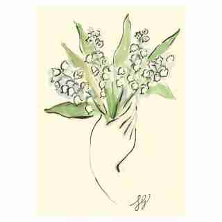 Everyday Greeting Card Lily of the Valley