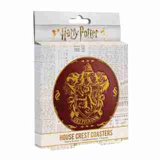 Harry Potter Hogwarts Crest Coasters Set of 4