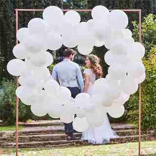 BOTANIC WEDDING BALLOON HEART BACKDROP