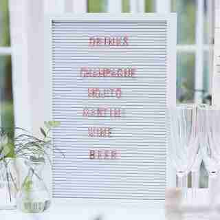 BOTANIC WEDDING SHOWER LARGE PEG BOARD