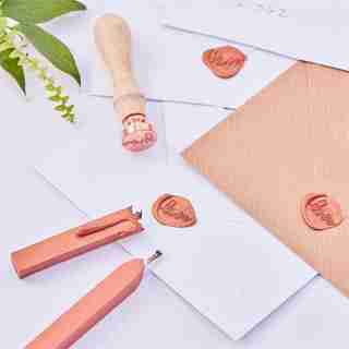 BOTANIC WEDDING WAX STAMP KIT