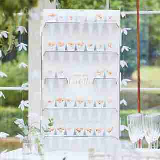BOTANIC WEDDING - SUPPORT CONFETTI AVEC CONES