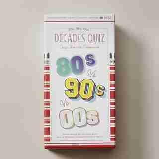 DECADES QUIZ CARD GAME 80S 90S 00S