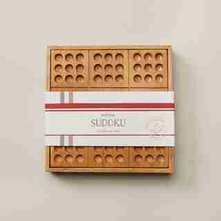 WOODEN SUDOKU GAME