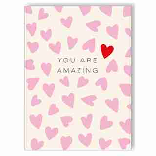 Paper E. Clips Valentines Card You Are Amazing