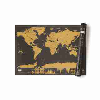 Scratch Map Deluxe Edition
