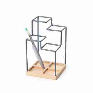 METAL PEN HOLDER NAVY BLUE