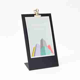 Metal Clipboard Frame Medium Navy Blue