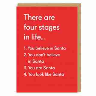Holiday Card Four Stages