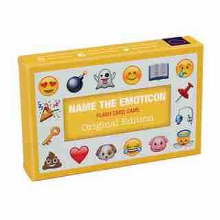 BUBBLEGUM STUFF NAME THE EMOTICON - ORIGINAL CARD GAME YELLOW 56 CARDS