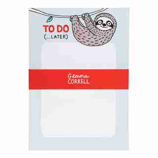 Sloth To-Do Notepad