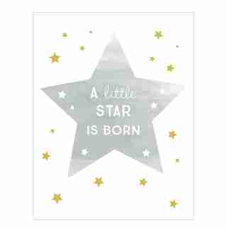 Baby Card A Little Star is Born
