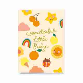 Paper E. Clips Baby Card Baby Elements