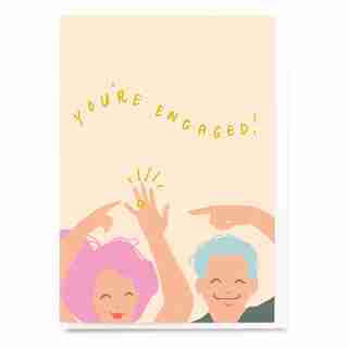 Greeting Card You're Engaged
