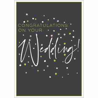 Paper E. Clips Wedding Card Wedding Dots