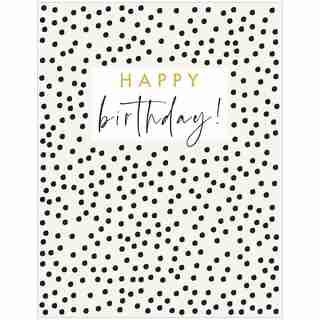Paper E. Clips Birthday Card Birthday Dots