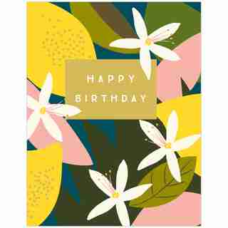 Birthday Card Birthday Lemon