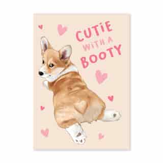 Paper E. Clips Valentines Card Cutie With A Booty