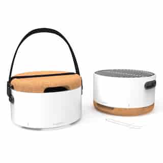 Portable Tabletop BBQ White