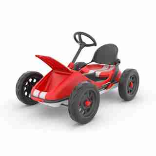 Chillafish Monzi RS Red - Innovative foldable pedal go-kart