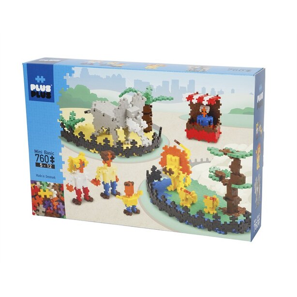 Plus-Plus Mini Basic 760pcs - Zoo