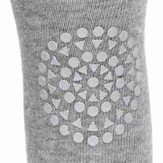 GO BABY GO Non-Slip crawling Leggings Grey Melange 12-18 Months