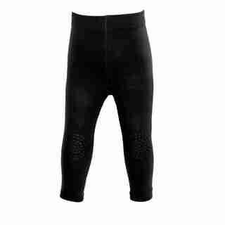 GO BABY GO Non-Slip crawling Leggings Black 12-18 Months