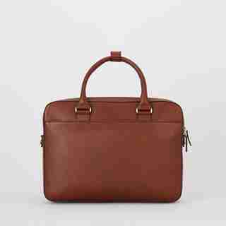 TIGER OF SWEDEN BOSUN BRIEFCASE COGNAC