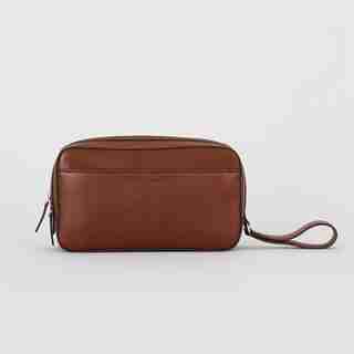 Tiger Of Sweden Wes Wash Bag Cognac