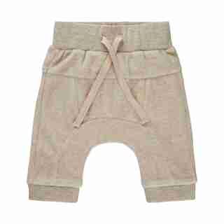 FIXONI ORGANIC COTTON BABY PANTS - TAN SIZE 1-3 MONTHS
