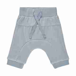 FIXONI ORGANIC COTTON PANTS - BABY BLUE SIZE 3 MONTHS